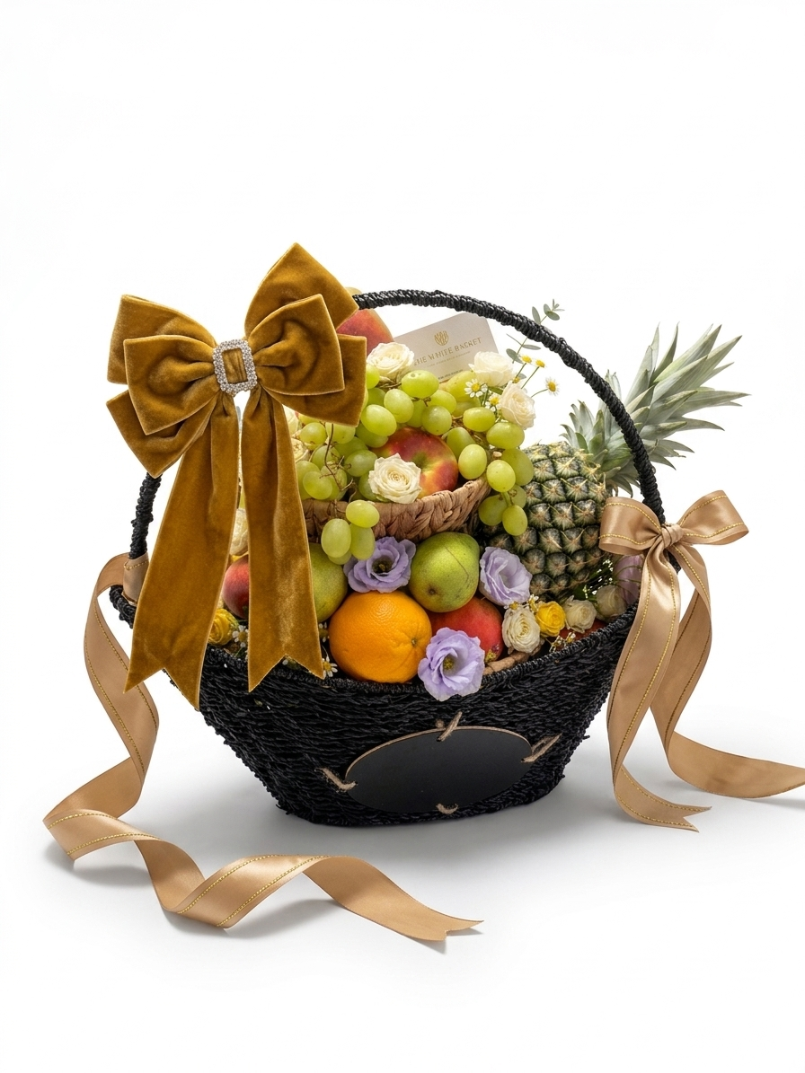 Corporate fruit basket gift