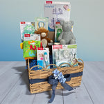 Baby boy basket gift