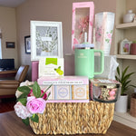 Blush & Bloom Basket