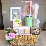 Blush & Bloom Basket